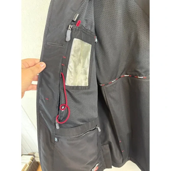 SCOTTEVEST‎ TEC Technology Enabled Clothing Mens Black Vest Large Zipper Pockets